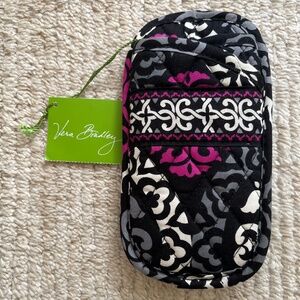 Vera Bradley Double Eye Canterberry Magenta Quilted Soft Case, New with Tag